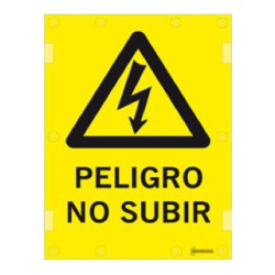Placa de Advertencia PELIGRO