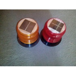 Baliza Autónoma Solar con Base Magnética 15 LED de Alta Intensidad