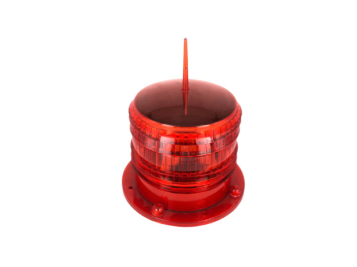 Esquema dimensional — Baliza Faro Autónoma Solar con Base Magnética 15 LED Alta Intensidad